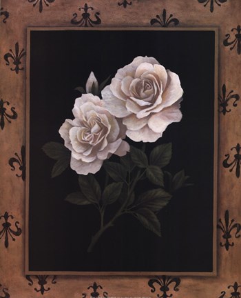Framed Rose Fleur Print