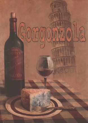 Framed Gorgonzola Print