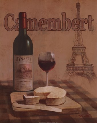 Framed Camembert Print