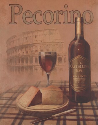 Framed Pecorino Print