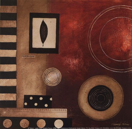 Framed Radius I - petite Print