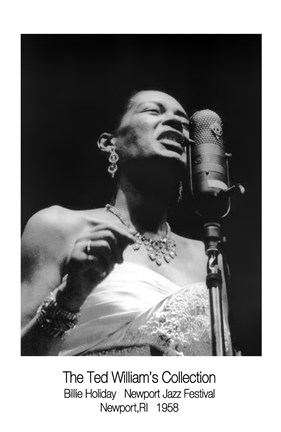Framed Billie Holiday Print