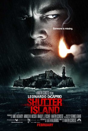 Framed Shutter Island - style E Print