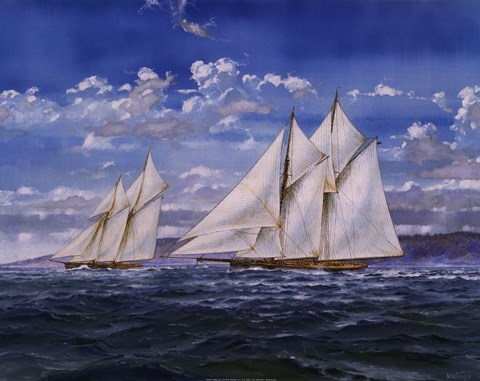 Framed Cream of the Cruisers Print