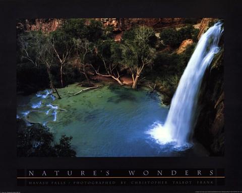 Framed Havasu Falls Print
