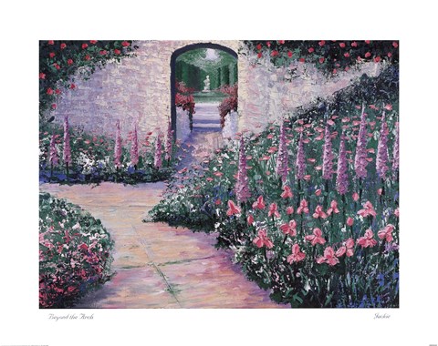 Framed Beyond the Arch Print