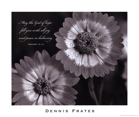 Framed God of Hope Print