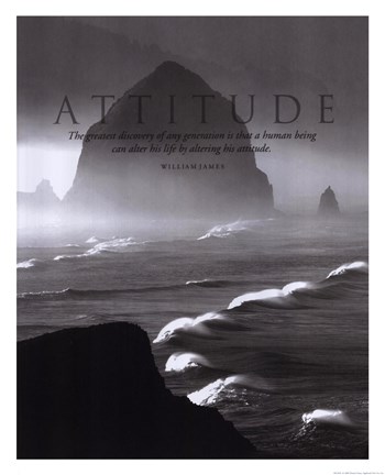 Framed Attitude Print