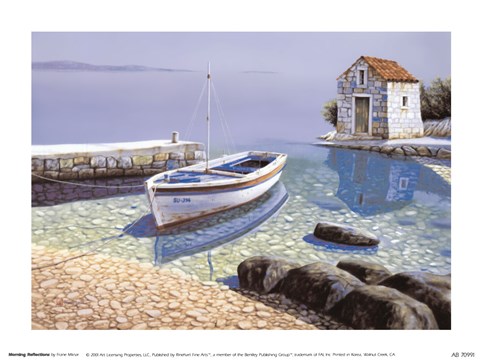 Framed Morning Reflections Print