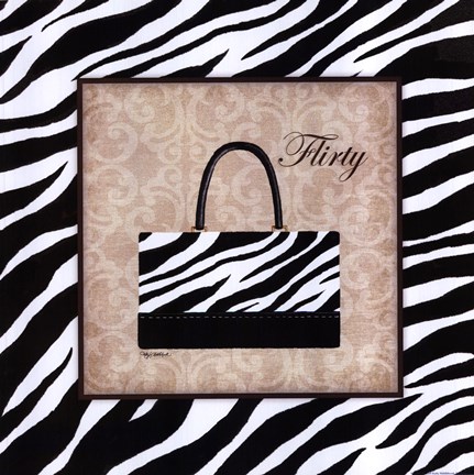 Framed Flirty Print