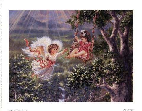 Framed Simple Faith Print