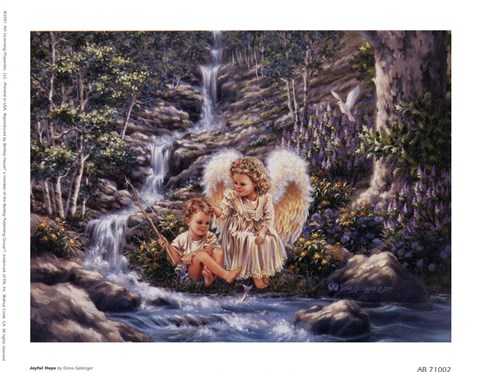 Framed Joyful Hope Print