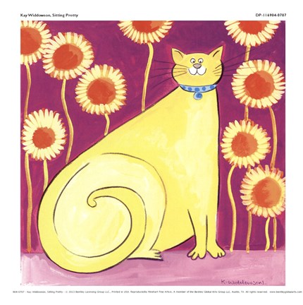 Framed Sitting Pretty Print