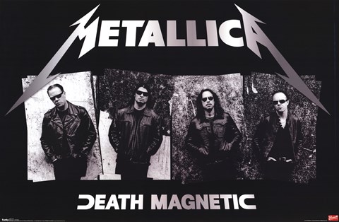 Framed Metallica - Death Magnetic Print