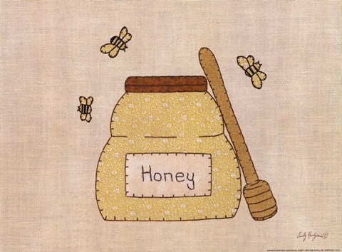Framed Honey Print