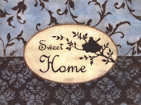 Framed Sweet Home Print