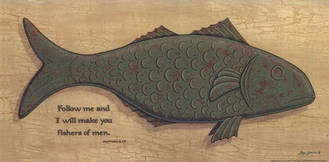 Framed Fishers of Men Print