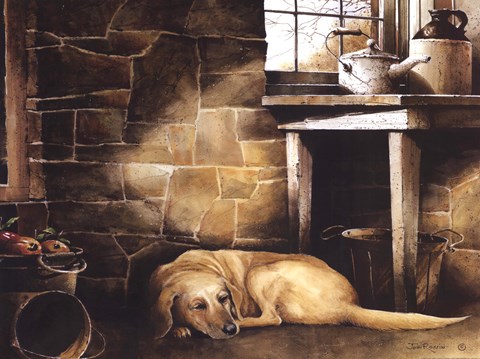 Framed Quiet Place Print