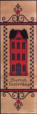 Framed Cherish Yesterday Print