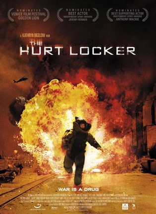 Framed Hurt Locker, c.2009 - style D Print