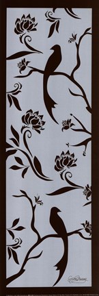 Framed Bird Silo II - mini Print