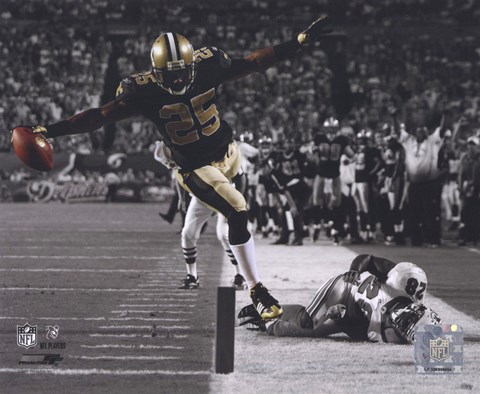 Framed Reggie Bush 2009 Spotlight Collection Print