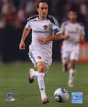 Framed Landon Donovan 2010 Action Print