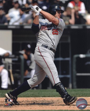 Framed Jim Thome 2010 baseball Print