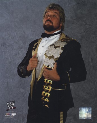 Framed Ted DiBiase &quot;The Million Dollar Man&quot; #631 Print
