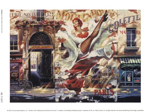 Framed Colette Print