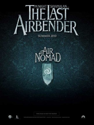 Framed Last Airbender - style D Print