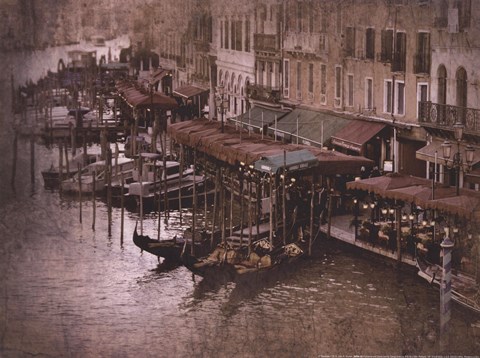 Framed Gondolas I Print