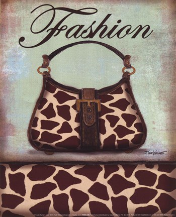 Framed Exotic Purse I - mini Print