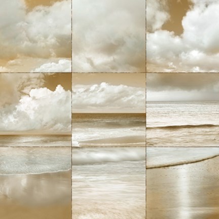 Framed Ocean Air II Print