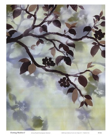 Framed Evening Shadows I Print