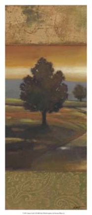 Framed Sunset Creek I Print