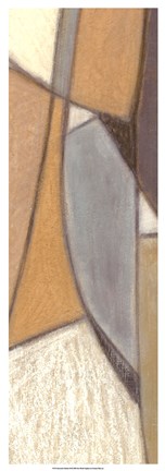 Framed Structured Abstract III Print