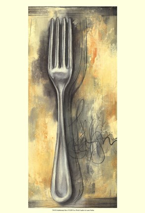 Framed Sophisticated Silver I Print