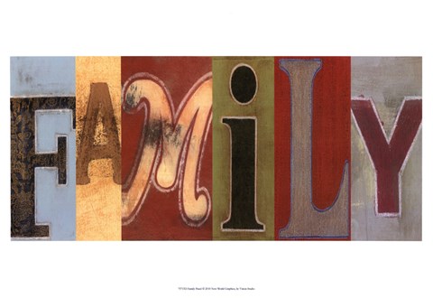 Framed Family Panel Print