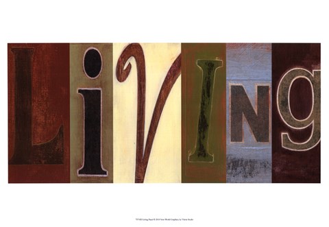 Framed Living Panel Print