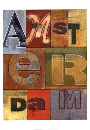 Framed Amsterdam Print