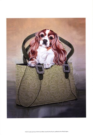 Framed Cavalier and Carry Print