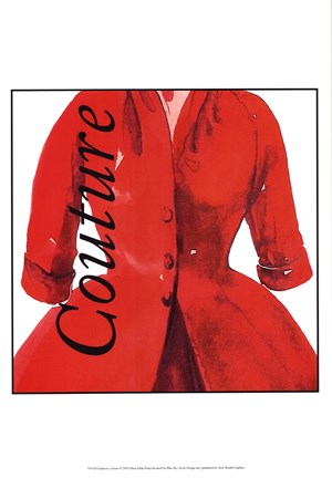 Framed Fashion Couture Print