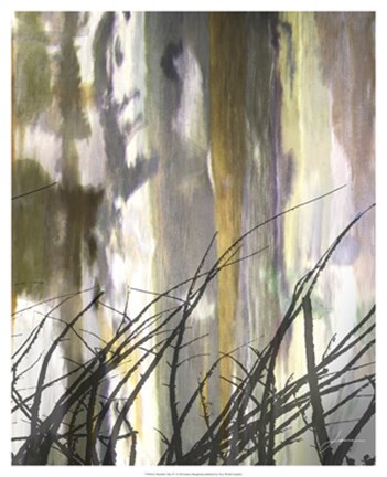 Framed Bramble Tiles IV Print