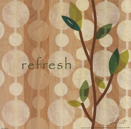 Framed Refresh Print