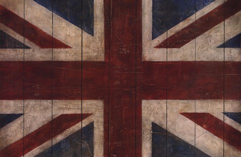 Framed Union Jack Print