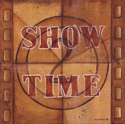 Framed Show Time - Film Print