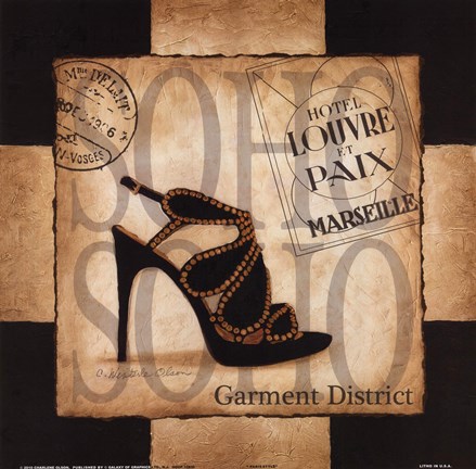 Framed Paris Style Print