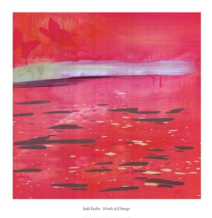 Framed Winds Of Change Print