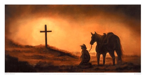 Framed Reverence II Print